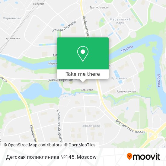 Детская поликлиника №145 map