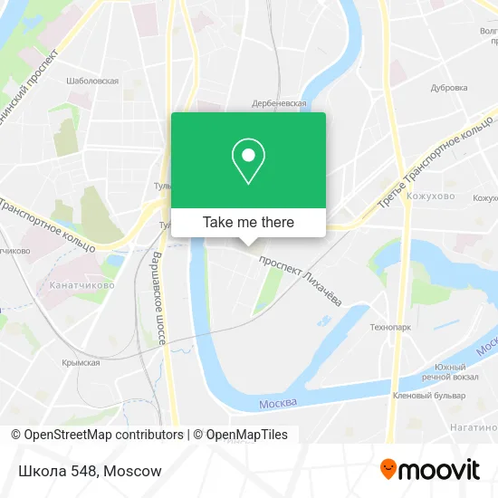 Школа 548 map