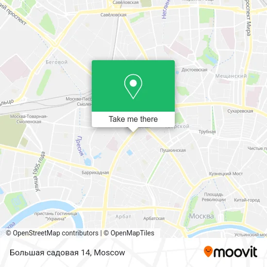 Большая садовая 14 map