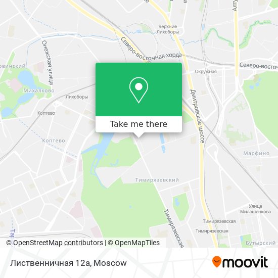 Лиственничная 12а map