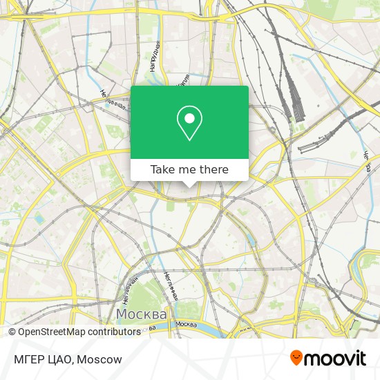 МГЕР ЦАО map