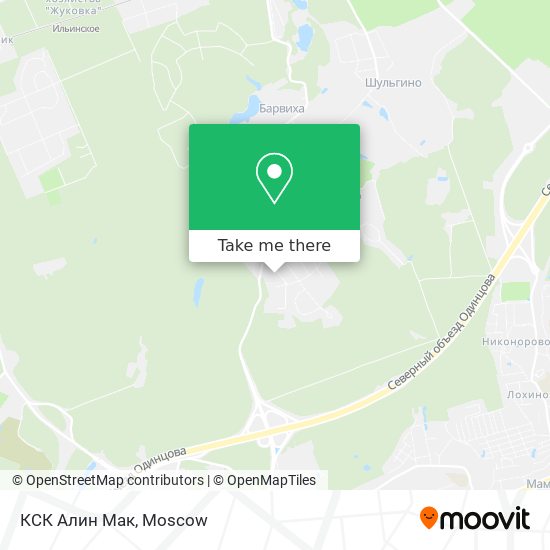 КСК Алин Мак map