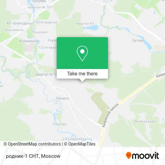 родник-1 СНТ map