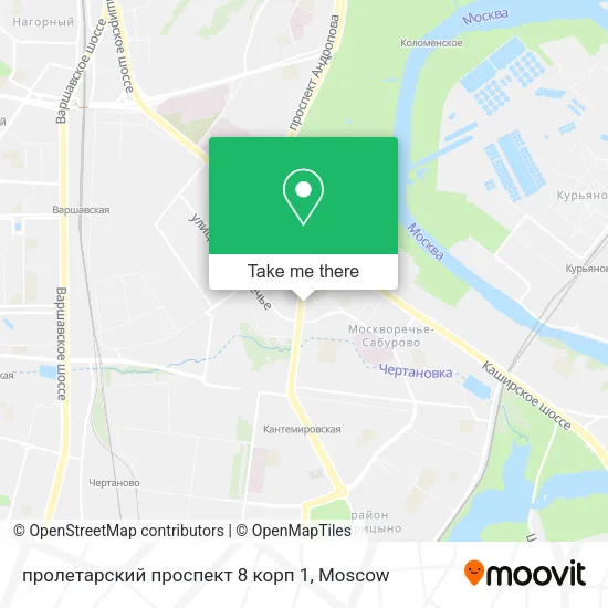 пролетарский проспект 8 корп 1 map