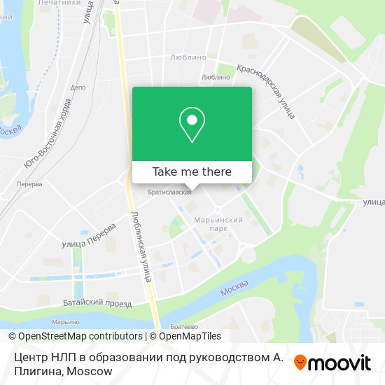 Центр НЛП в образовании под руководством А. Плигина map