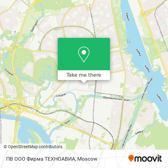 ПВ ООО Фирма ТЕХНОАВИА map