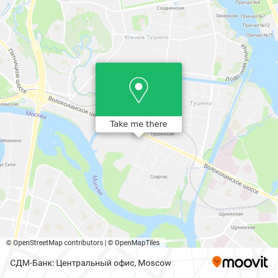 СДМ-Банк: Центральный офис map