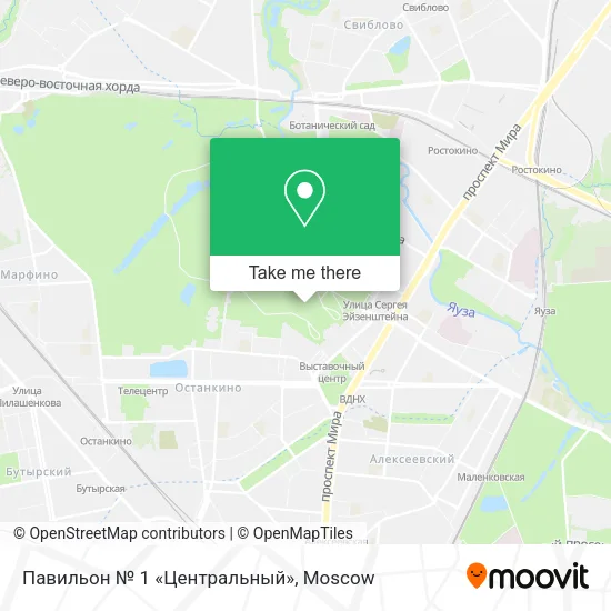 Павильон № 1 «Центральный» map