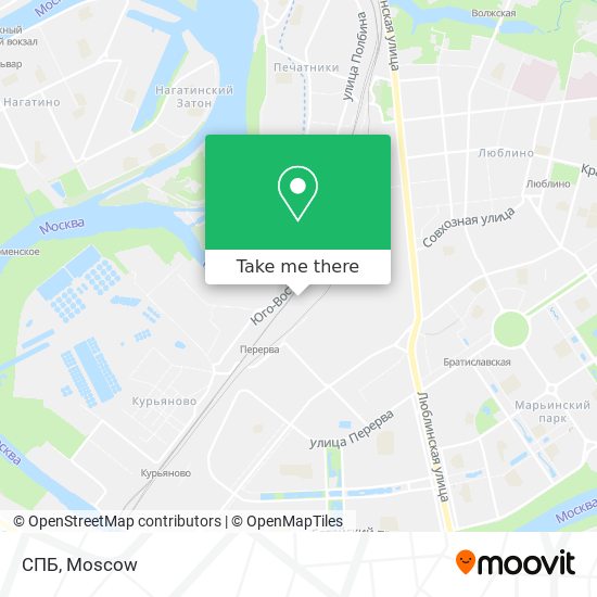 СПБ map