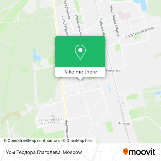 Усы Теодора Глаголева map