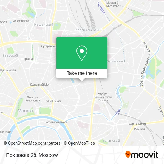 Покровка 28 map