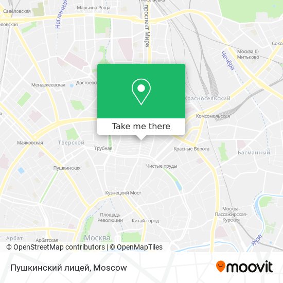 Пушкинский лицей map