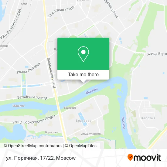 ул. Поречная, 17/22 map