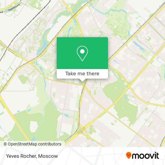 Yeves Rocher map