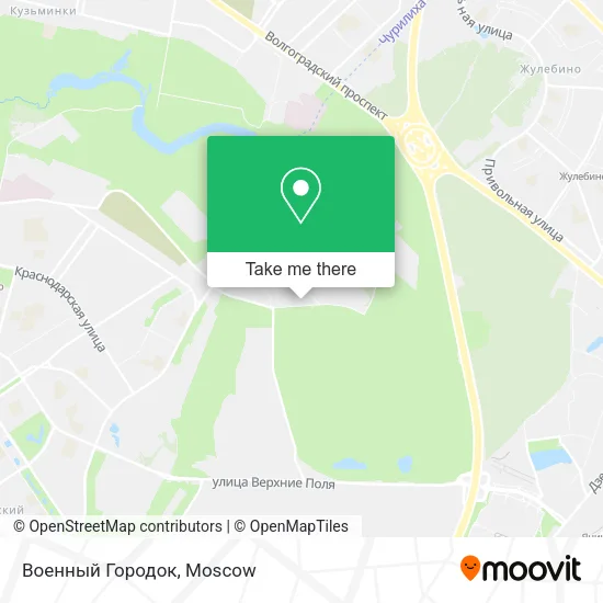 Военный Городок map