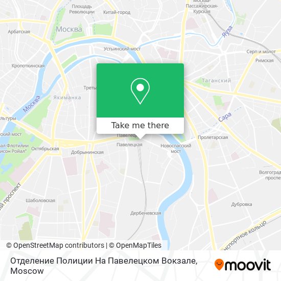 Отделение Полиции На Павелецком Вокзале map