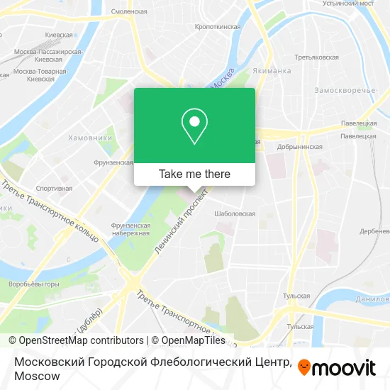 Московский Городской Флебологический Центр map