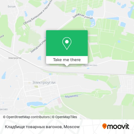 Кладбище товарных вагонов map