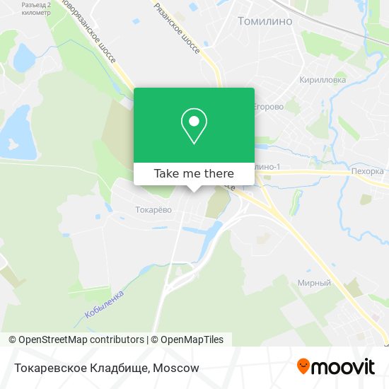 Токаревское Кладбище map