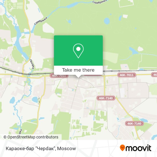 Караоке-бар "Черdак" map