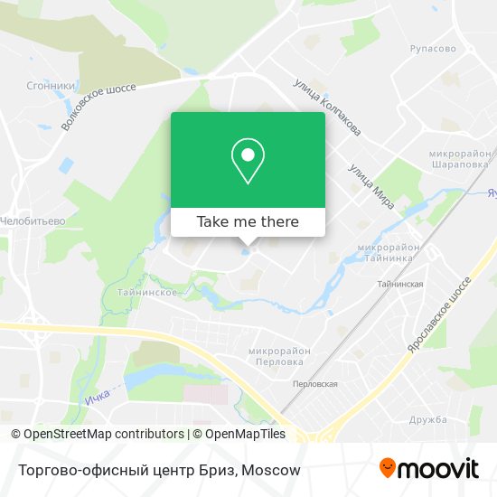 Торгово-офисный центр Бриз map
