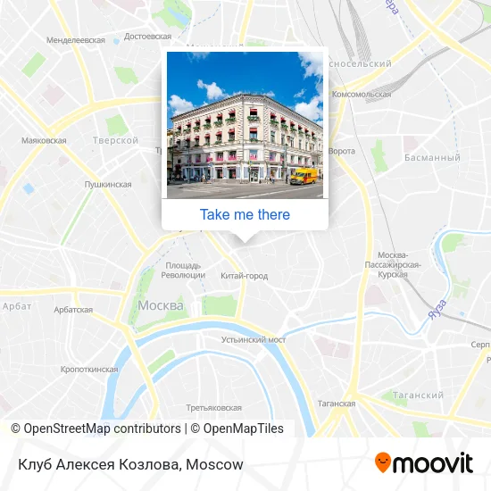 Клуб Алексея Козлова map