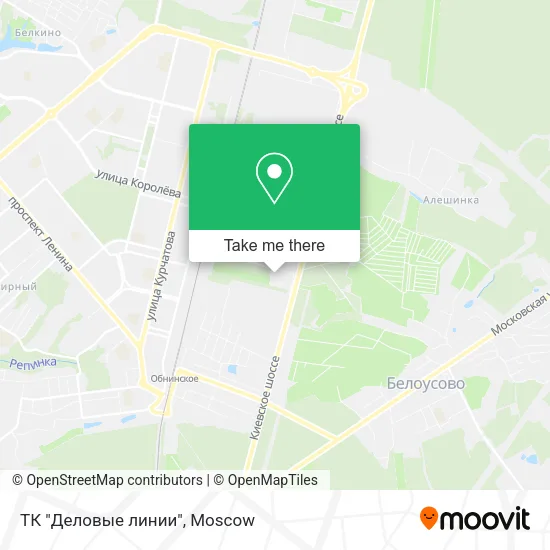 ТК "Деловые линии" map