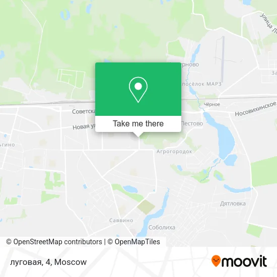 луговая, 4 map