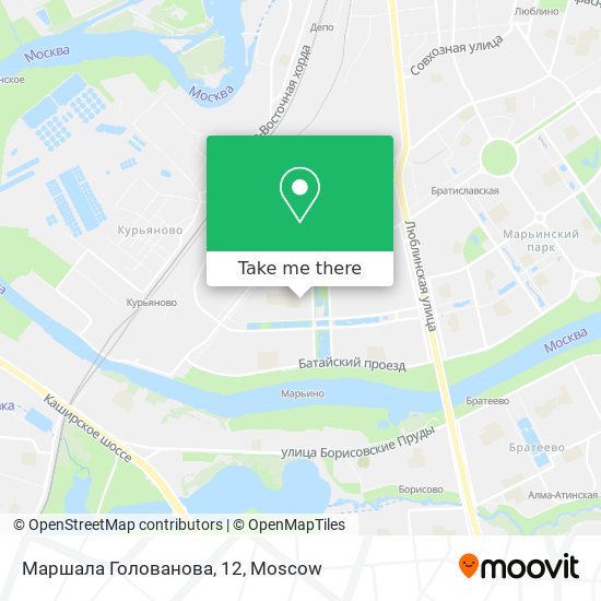 Маршала Голованова, 12 map