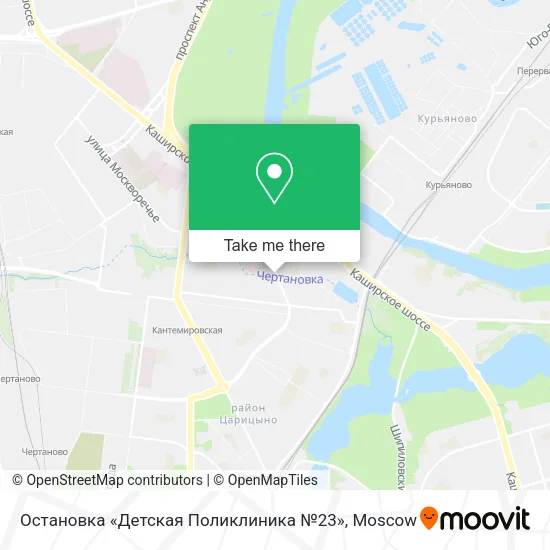 Остановка «Детская Поликлиника №23» map