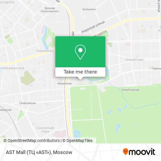 AST Mall (ТЦ «AST») map