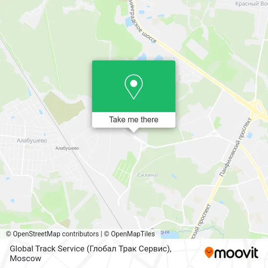 Global Track Service (Глобал Трак Сервис) map