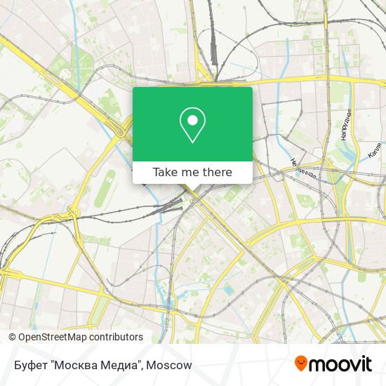 Буфет "Москва Медиа" map