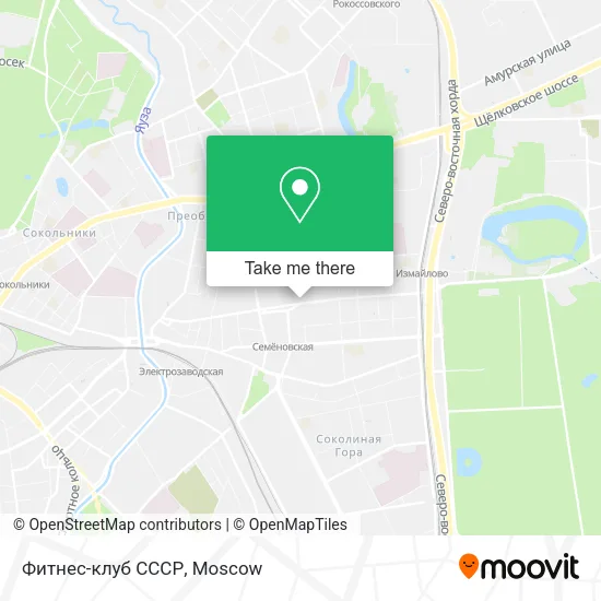 Фитнес-клуб СССР map