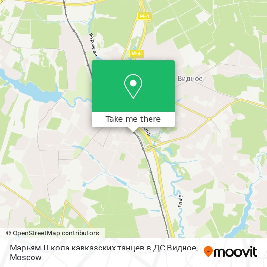 Марьям Школа кавказских танцев в ДС Видное map