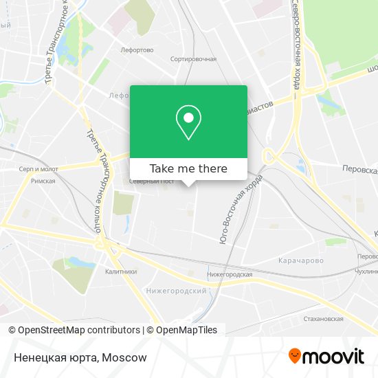 Ненецкая юрта map