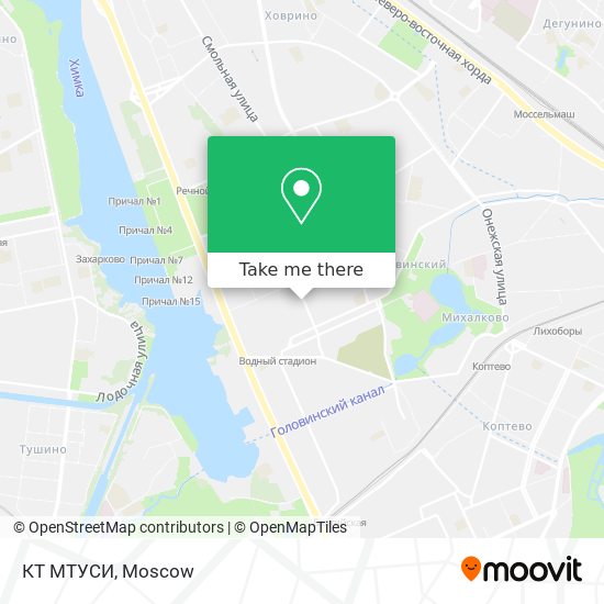 КТ МТУСИ map
