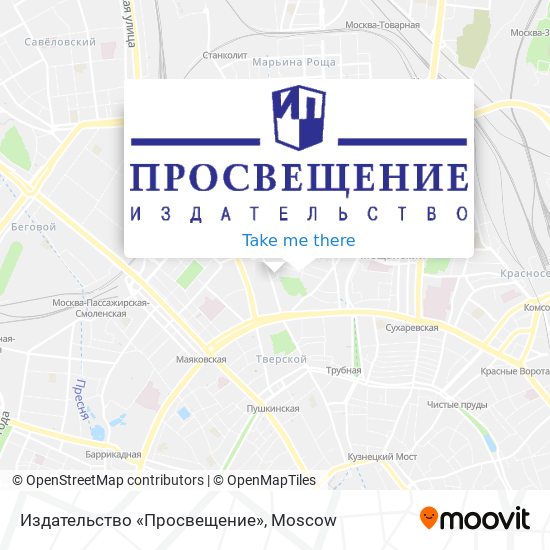 Издательство «Просвещение» map