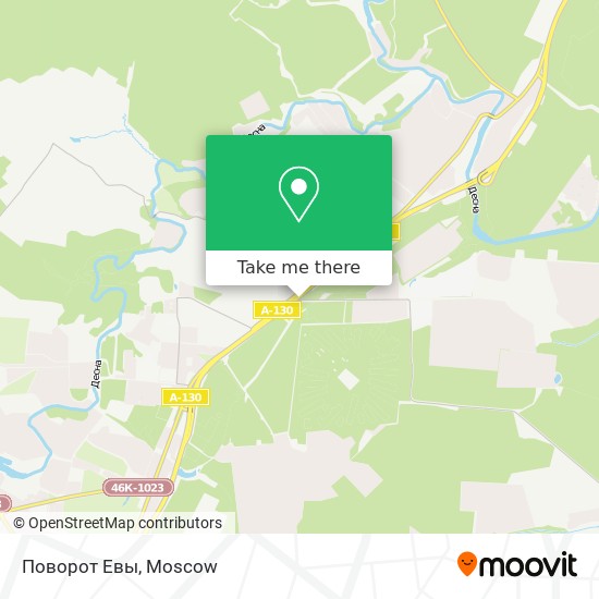 Поворот Евы map