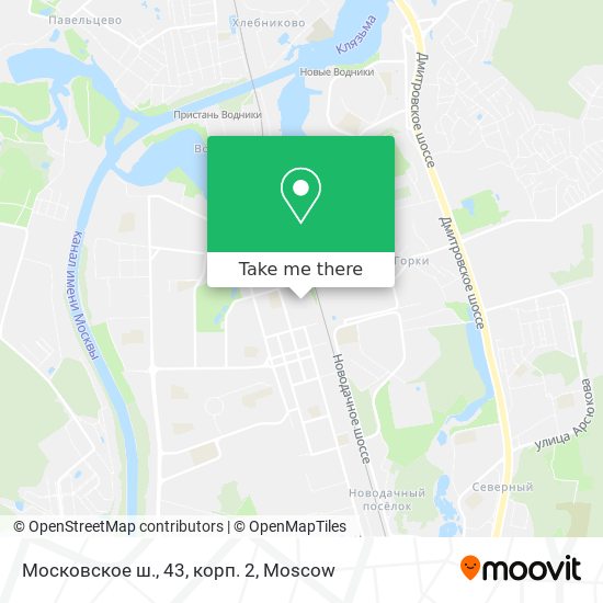 Московское ш., 43, корп. 2 map