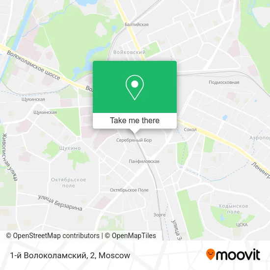 1-й Волоколамский, 2 map