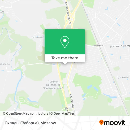 Склады (Заборье) map