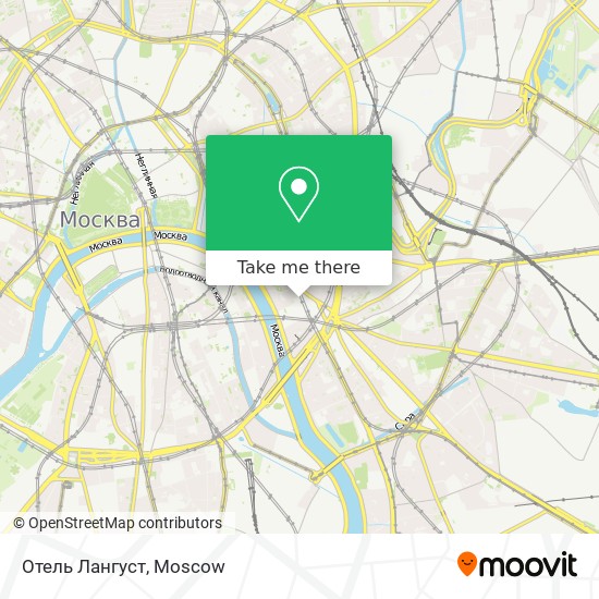 Отель Лангуст map