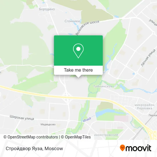 Стройдвор Яуза map