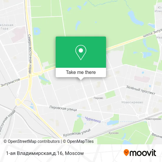 1-ая Владимирская,д.16 map