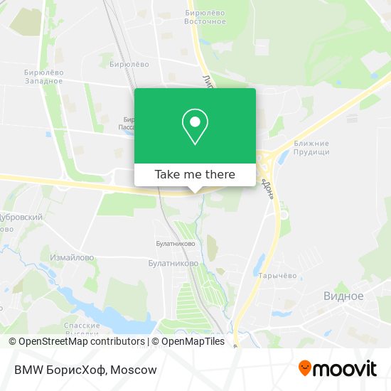 BMW БорисХоф map