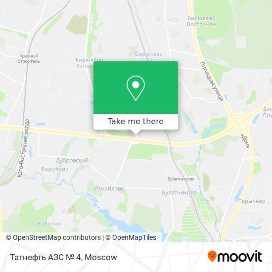 Татнефть АЗС № 4 map