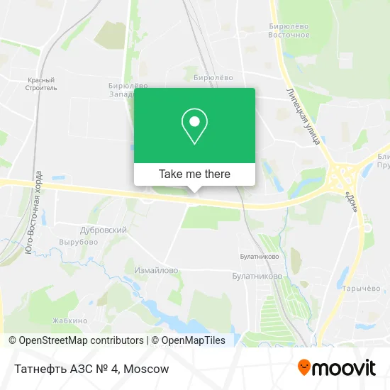 Татнефть АЗС № 4 map