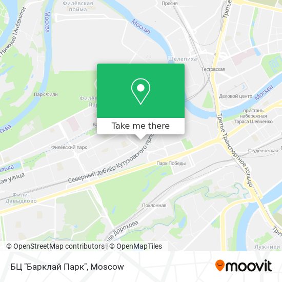 БЦ "Барклай Парк" map