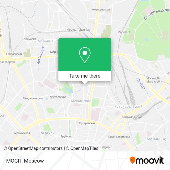 МОСП map